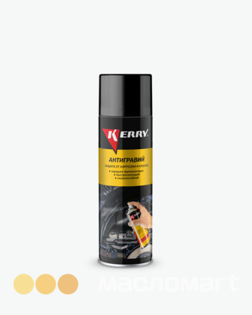 Антигравийное покрытие (чёрный) KERRY 650 мл. KR-970-2 /кор.12шт/